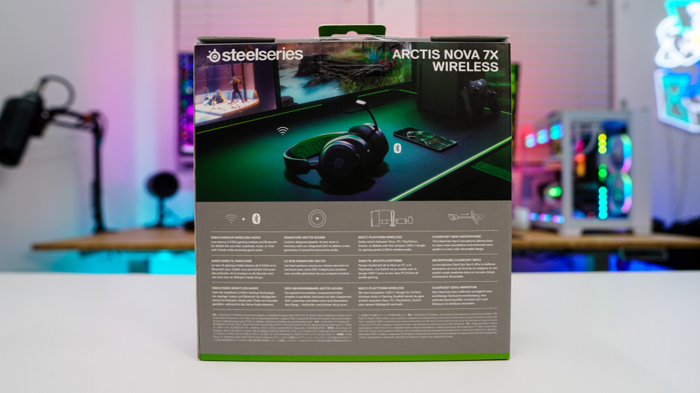 SteelSeries Arctis Nova 7x Wireless Gaming Headset