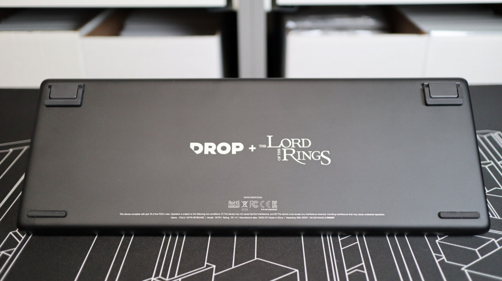 Drop + LOTR Black Speech
