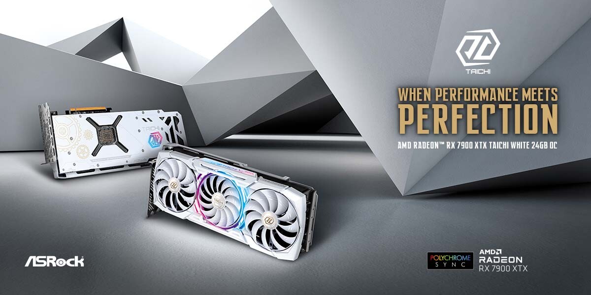 ASRock Radeon RX 7900 XTX Taichi White 24GB OC