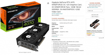 gigabyte rtx4070 amazon 2
