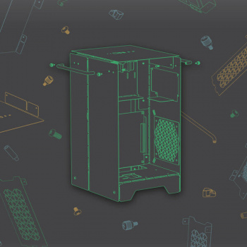 In Win Foldable POC Mini-ITX Tower Chassis