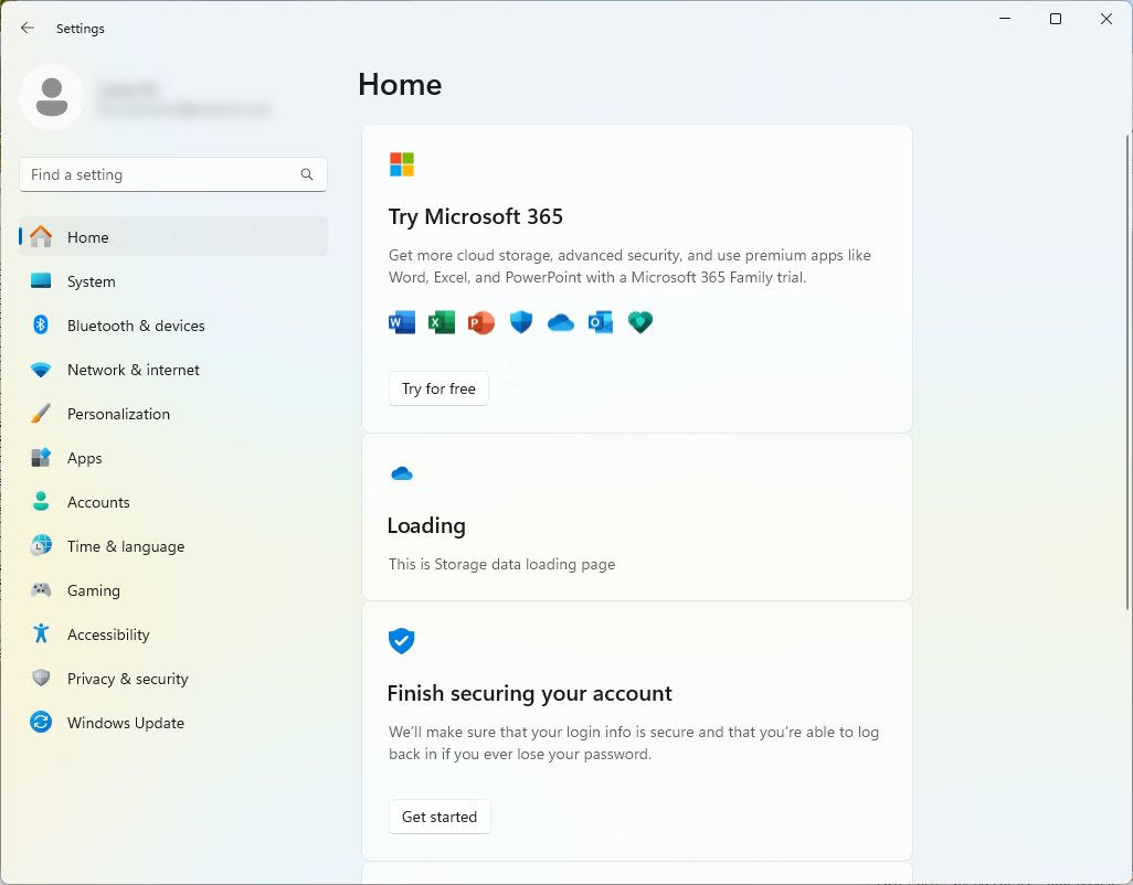 windows11 settings ads 1