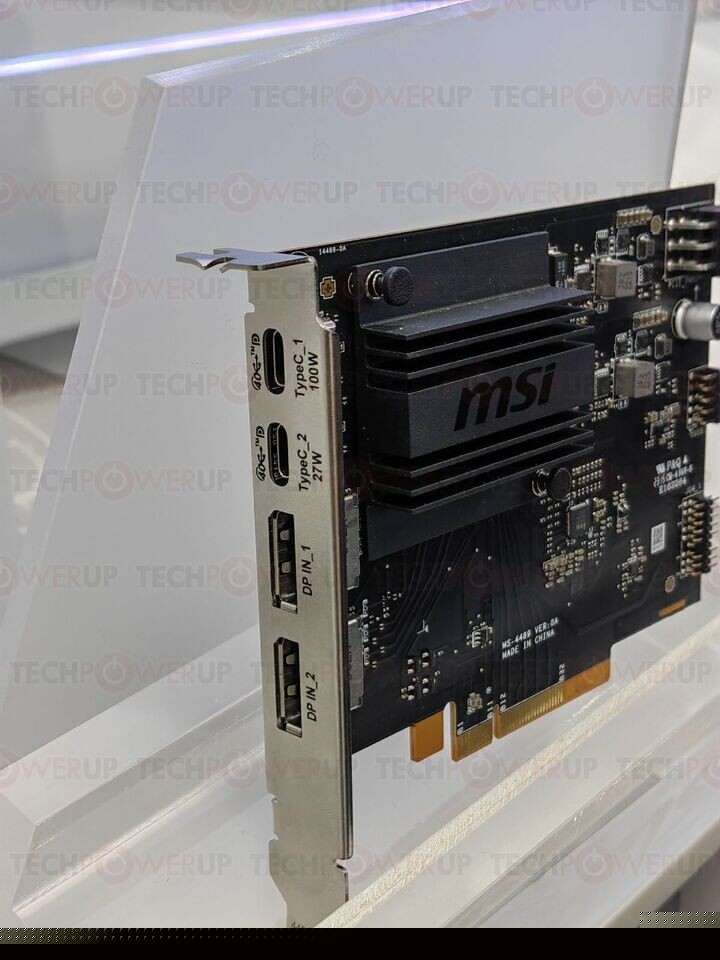 MSI MS-4489 USB4 Card