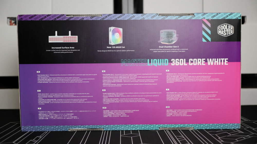 MasterLiquid 360L Core ARGB White