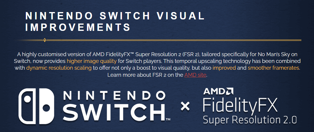 AMD FSR2 SWITCH