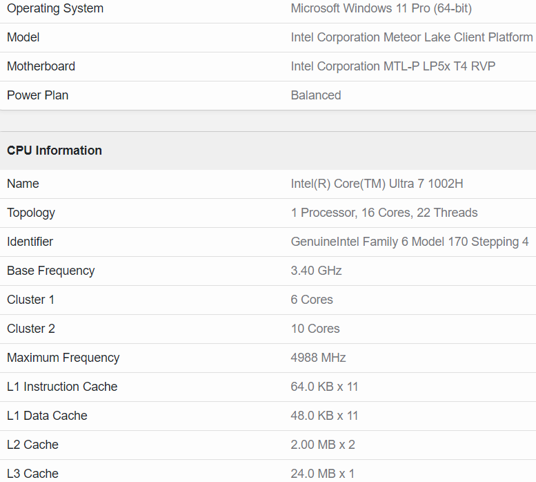 CORE ULTRA 1002H