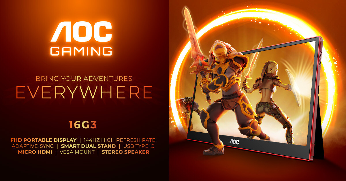 AOC GAMING 16G3