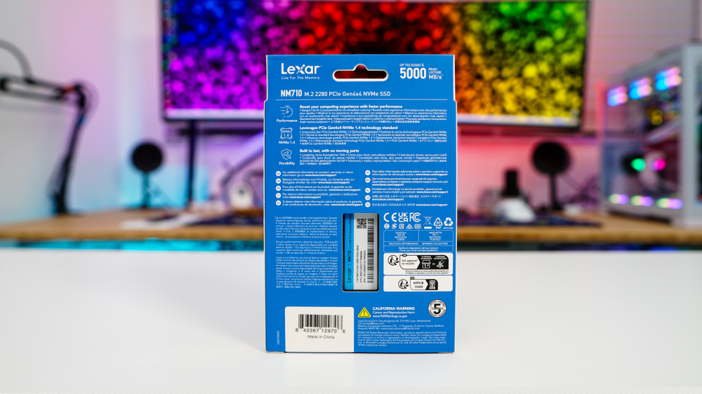Lexar NM710 Gen4 Solid State Drive