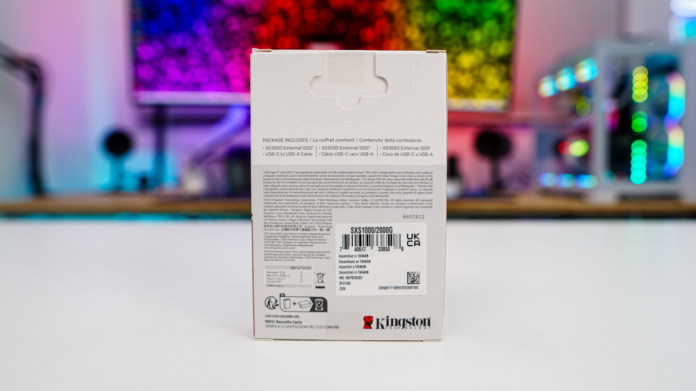 Kingston X1000 Portable Solid State Drive