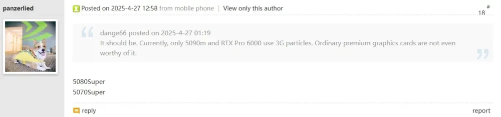 5080 5070 SUPER details 1