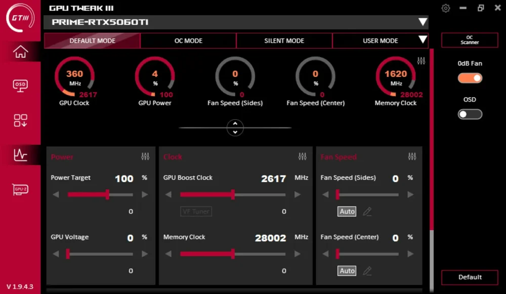 ASUS RTX 5060ti SS1