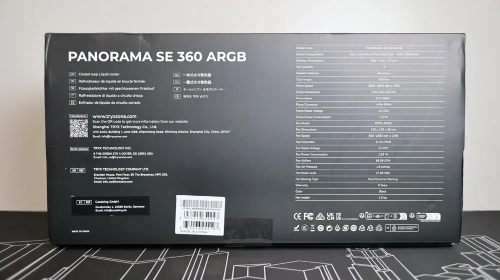 TRYX PANORAMA SE 360 ARGB