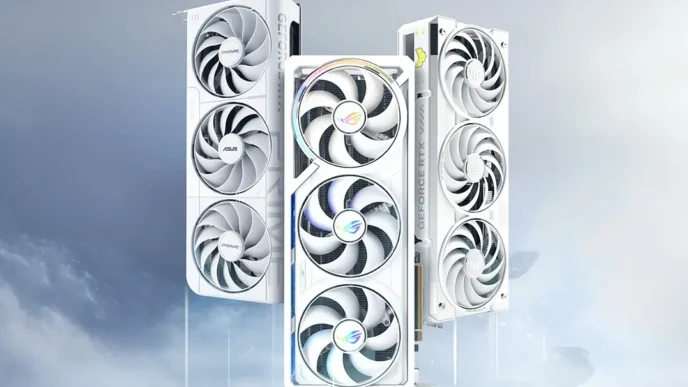 RTX 50 White ASUS