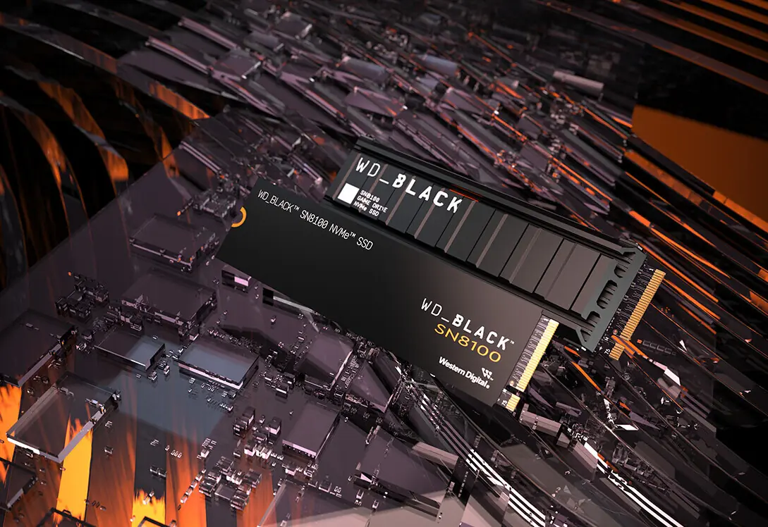 Sandisk Launches WD_BLACK SN8100 PCIe Gen 5.0 NVMe SSD | ThinkComputers.org