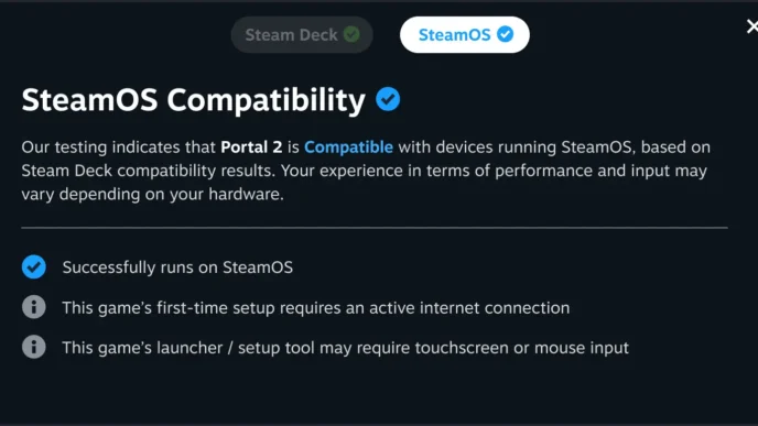 steamos compatibility