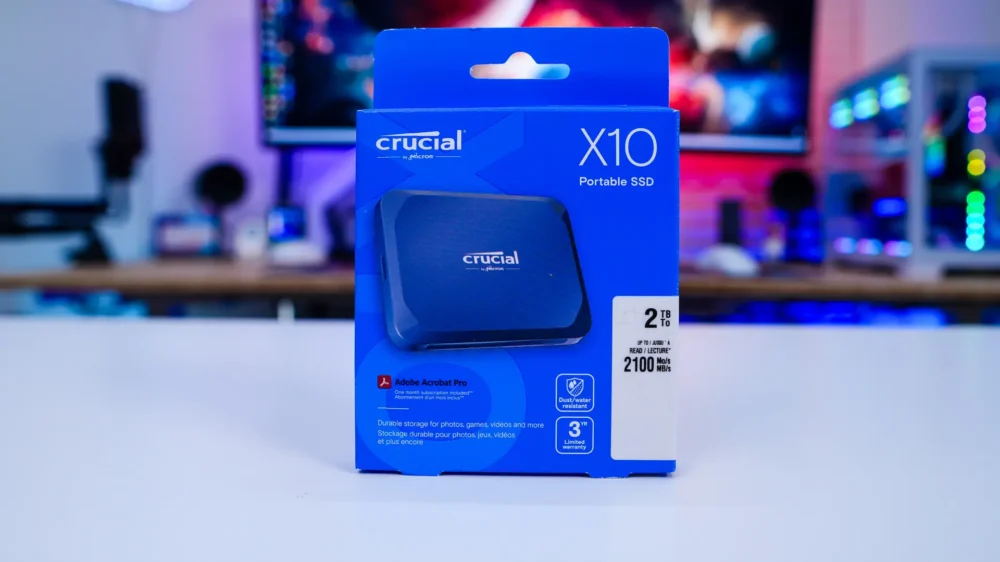 Crucial X10 Portable Solid State Drive