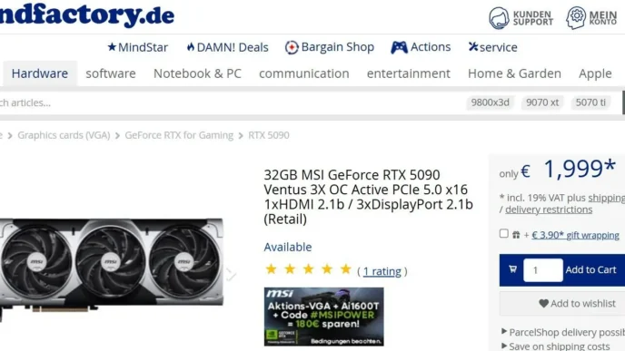 rtx5090 below msrp 1