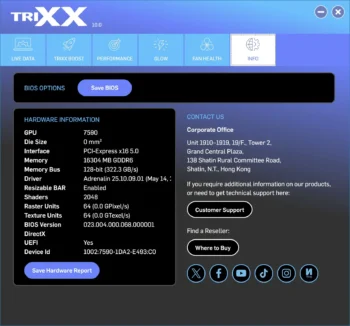 sapphire 9060xt trixx 6