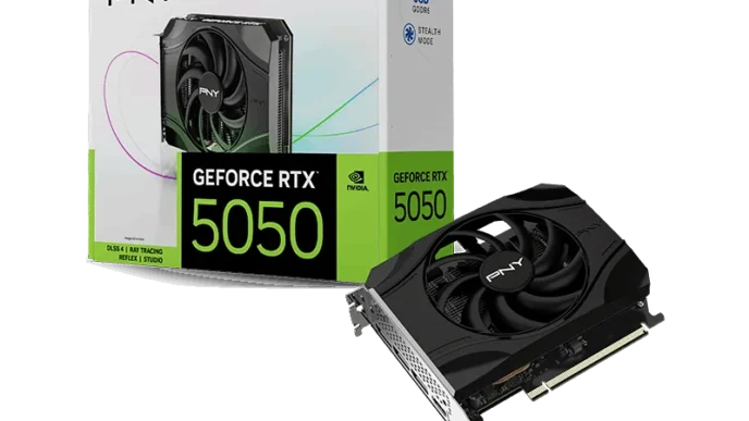10 PNY RTX 5050 STD Single Fan gr
