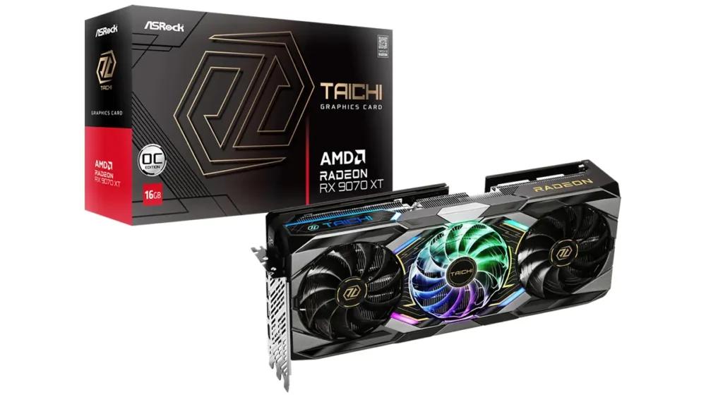 ASRock RX 9070 XT Taichi
