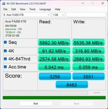acer fa200 as ssd 1