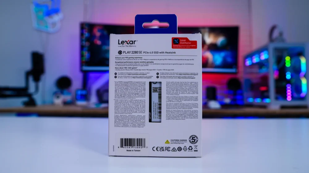 Lexar Play 2280 SE Gen4 Solid State Drive