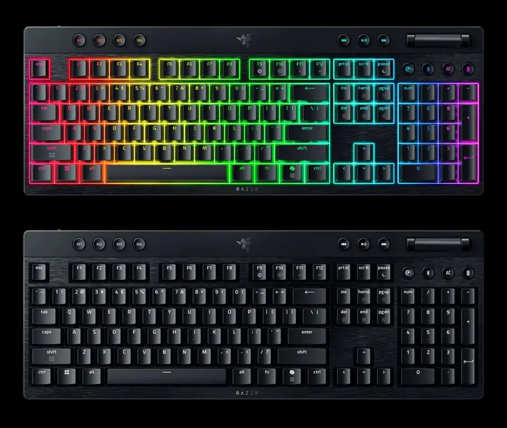 razer blackwidow v4 low profile 3