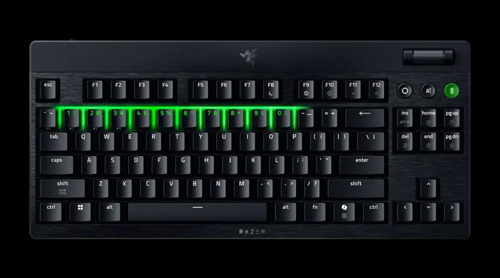 razer blackwidow v4 low profile 4