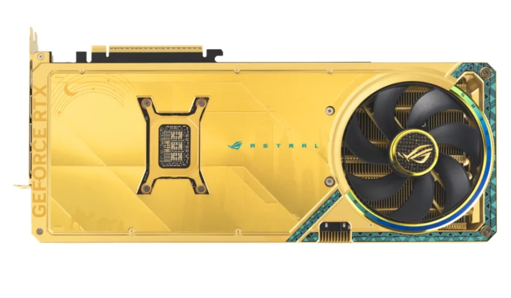 rog astral rtx 5080 dhahab 2