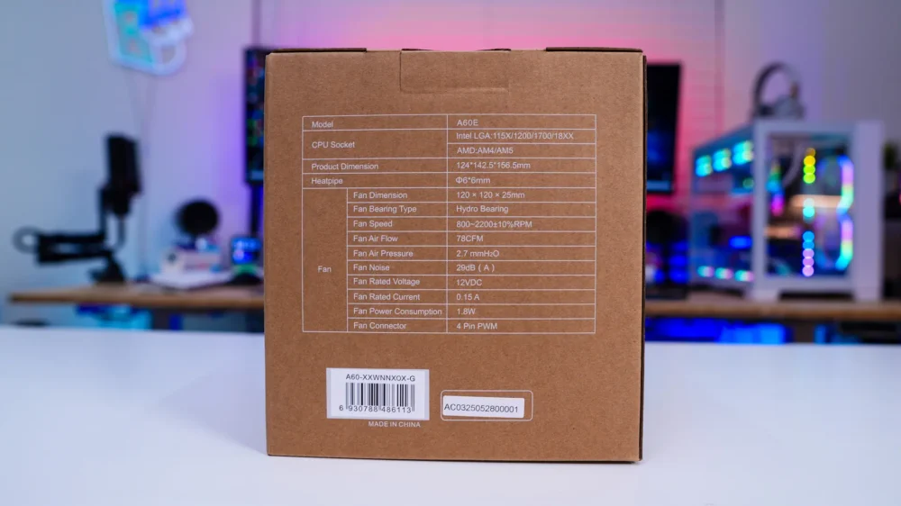 SAMA A60E CPU Cooler