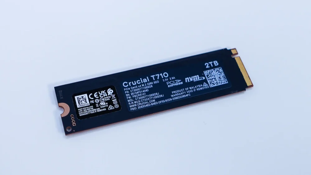 Crucial T710 Gen5 Solid State Drive