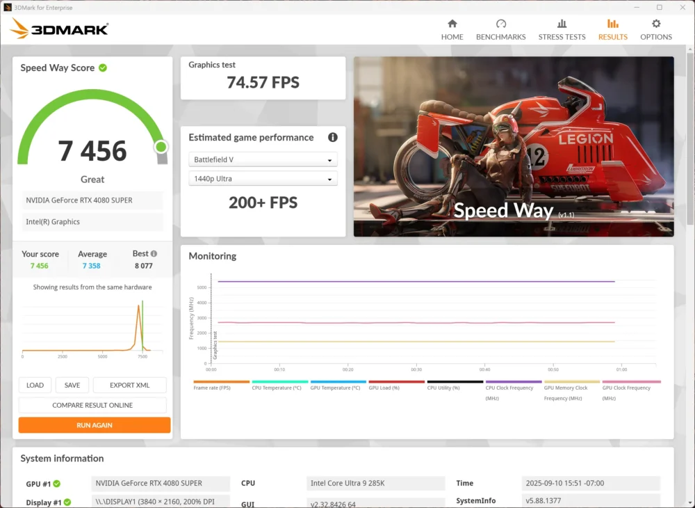 klevv kras rgb 3dmark speed