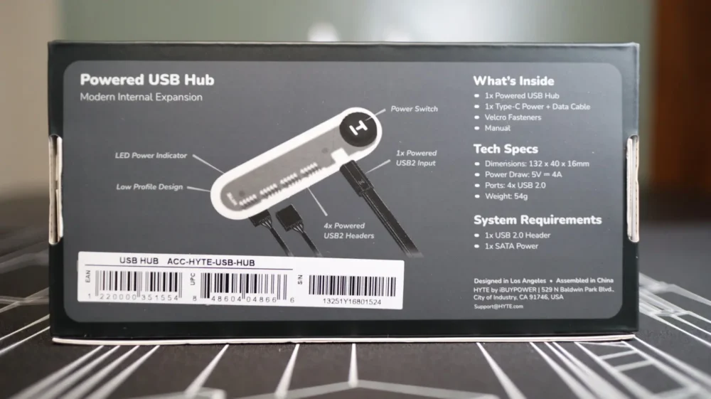 HYTE Powered USB Hub