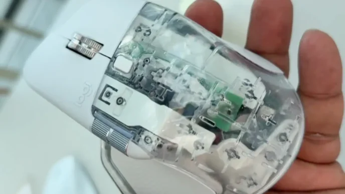 Logitech MX Master 4 transparent
