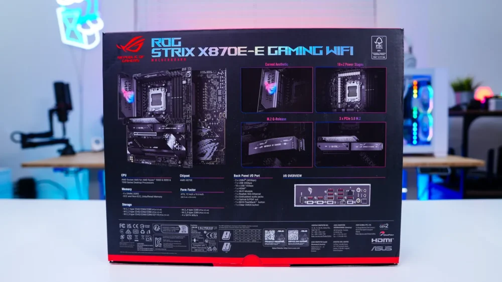ASUS ROG STRIX X870E-E Gaming WIFI Motherboard