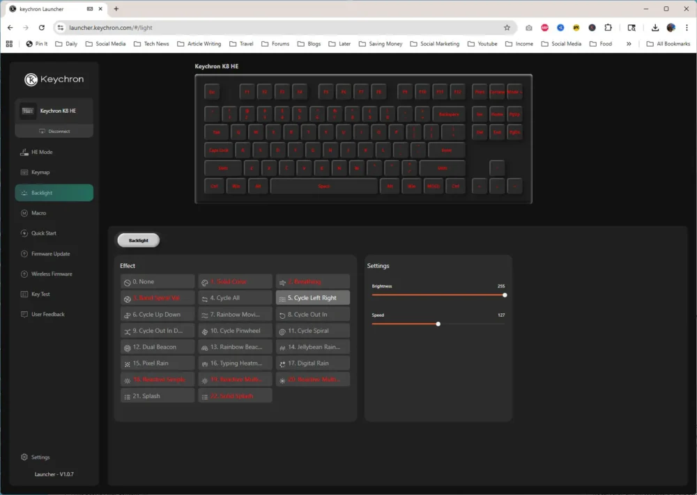keychron k8 he ss3