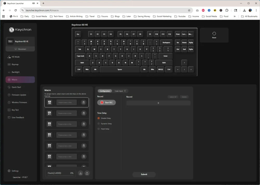 keychron k8 he ss4
