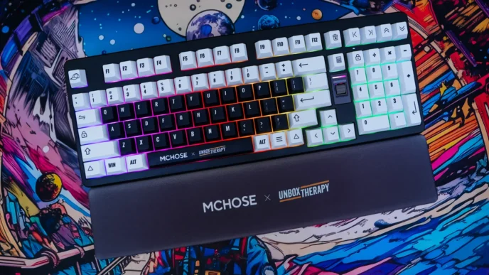 MCHOSE x Unbox Therapy UT98 Mechanical Keyboard