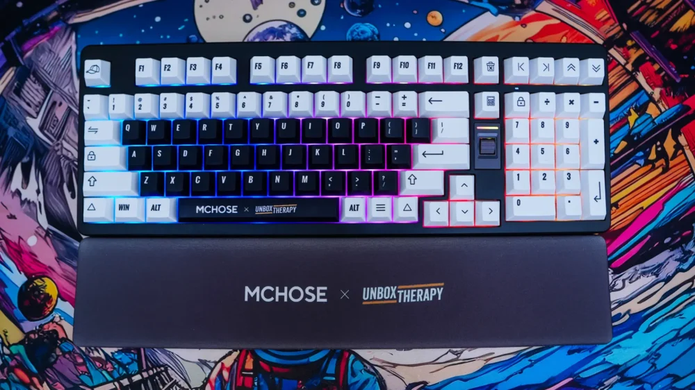 MCHOSE x Unbox Therapy UT98 Mechanical Keyboard