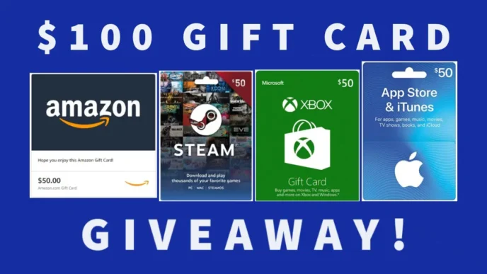 100 giveaway