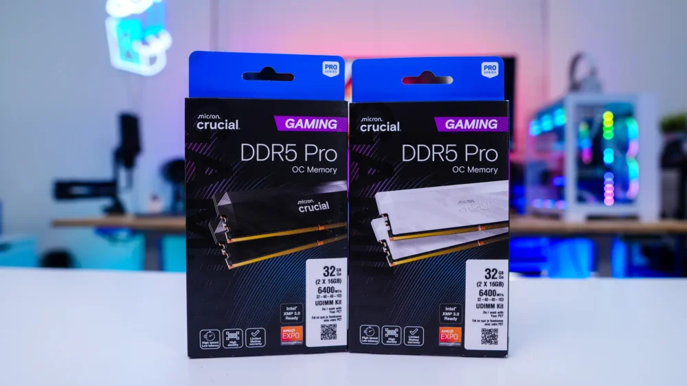 Crucial Pro Overclocking Edition DDR5-6400 CL32 32GB Memory Kit