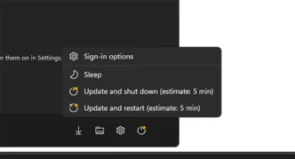 windows11 update restart 3