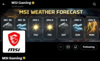 MSI lightning tease