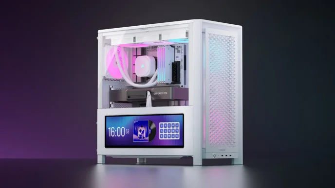 corsair frame 4000d lcd 1