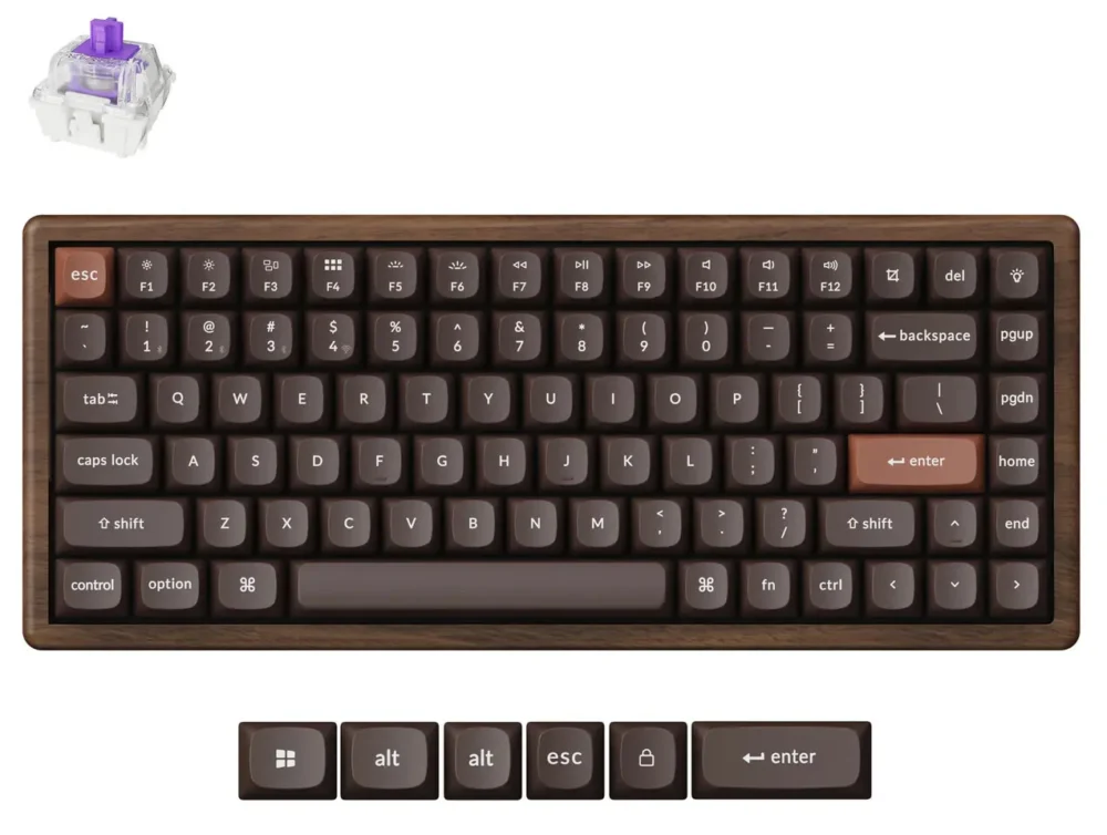 keychron k2 he wood 2