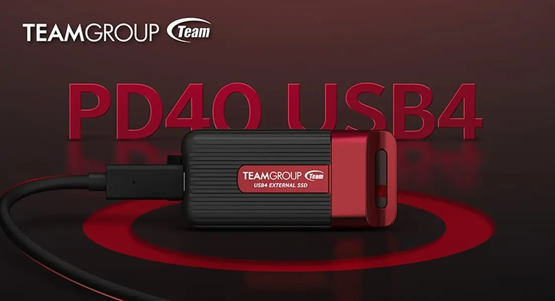 TeamGroup Unleashes PD40 Mini External SSD: Blazing-Fast USB4 Speeds in ...