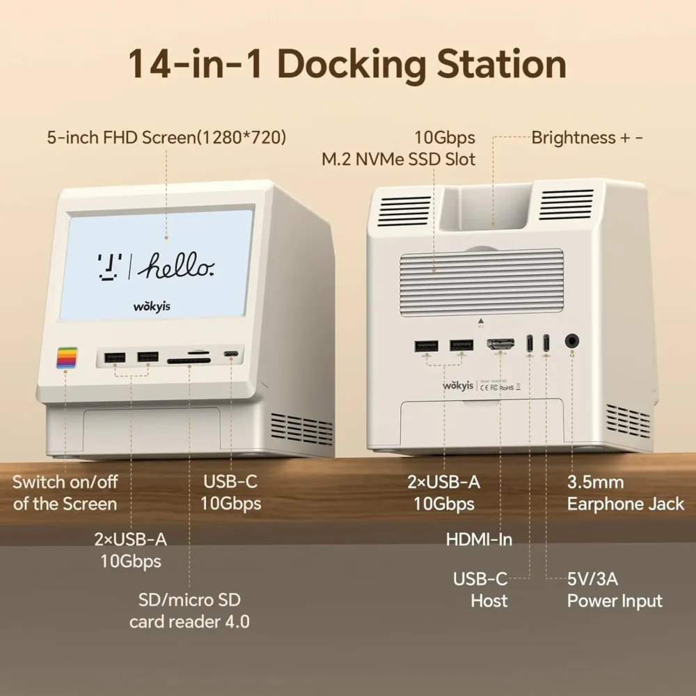 Wokyis M5 Retro Dock 1