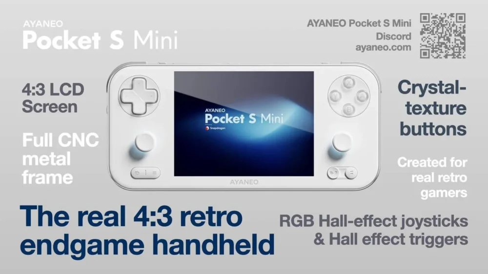 ayaneo pocket s mini 4