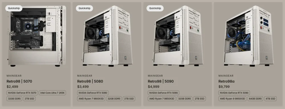 maingear retro 98 3
