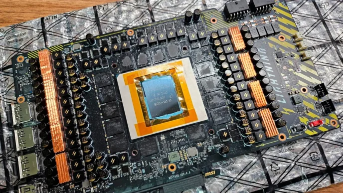 msi rtx 5090 lightning oc record